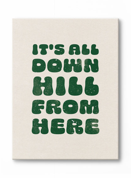 Skis & Optimism, Poster